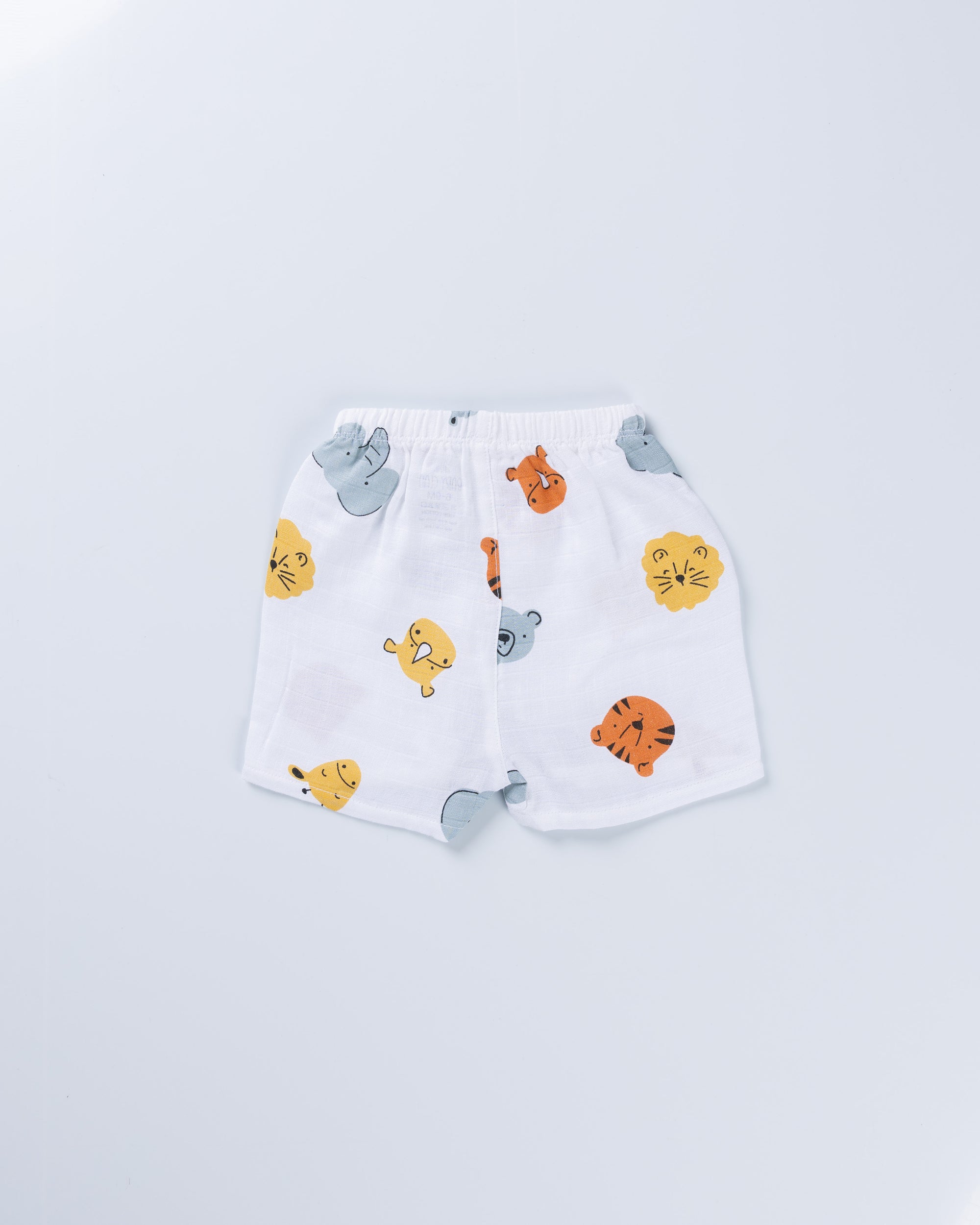 SAFARI FRIENDS MUSLIN SHORT SET