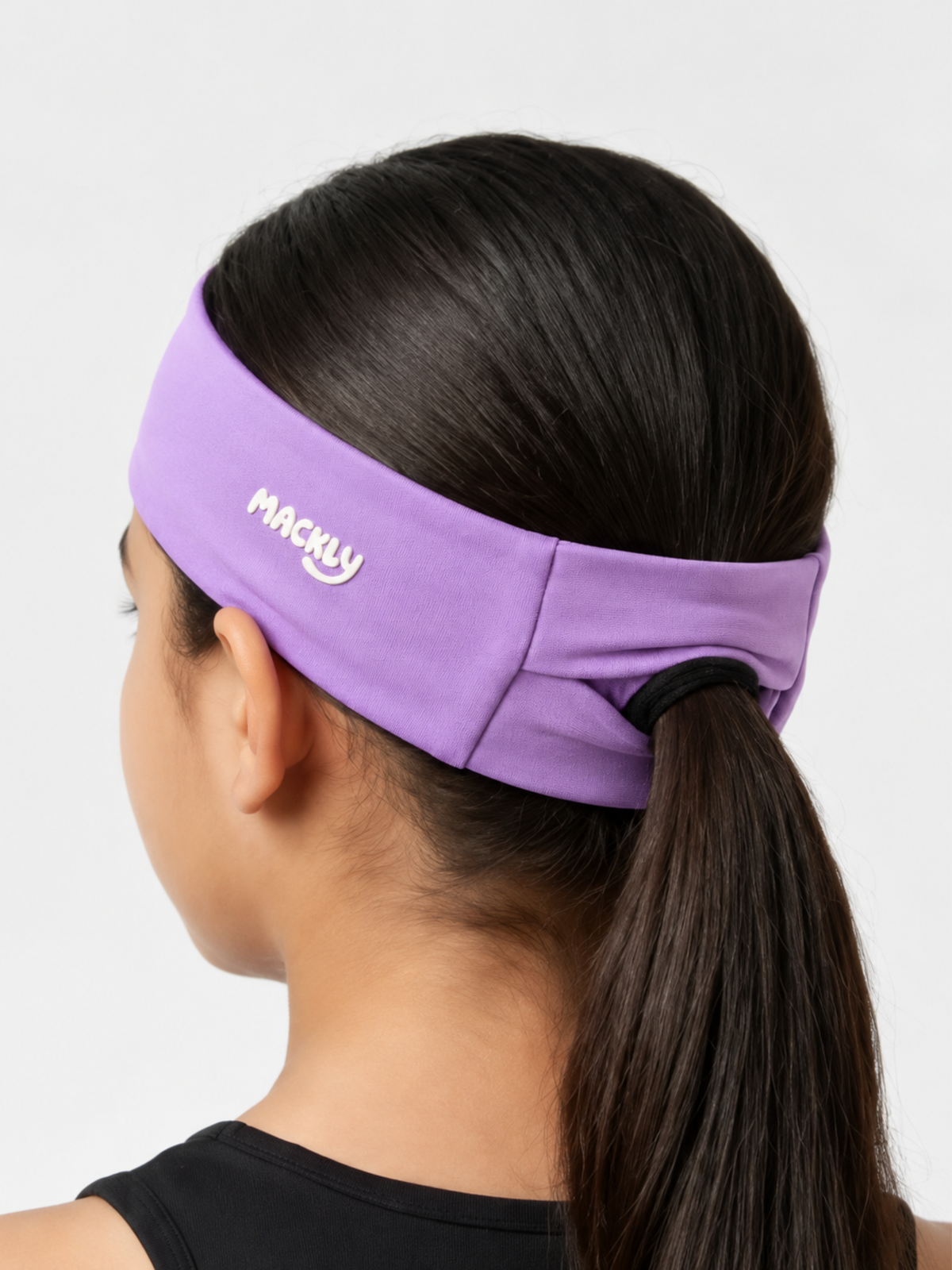 GIRLS’ FLEX TECH PONYTAIL HEADBAND (ONE-SIZE)