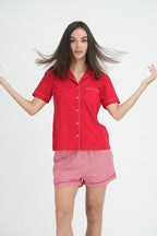 RED & WHITE CHECKS PAJAMAS