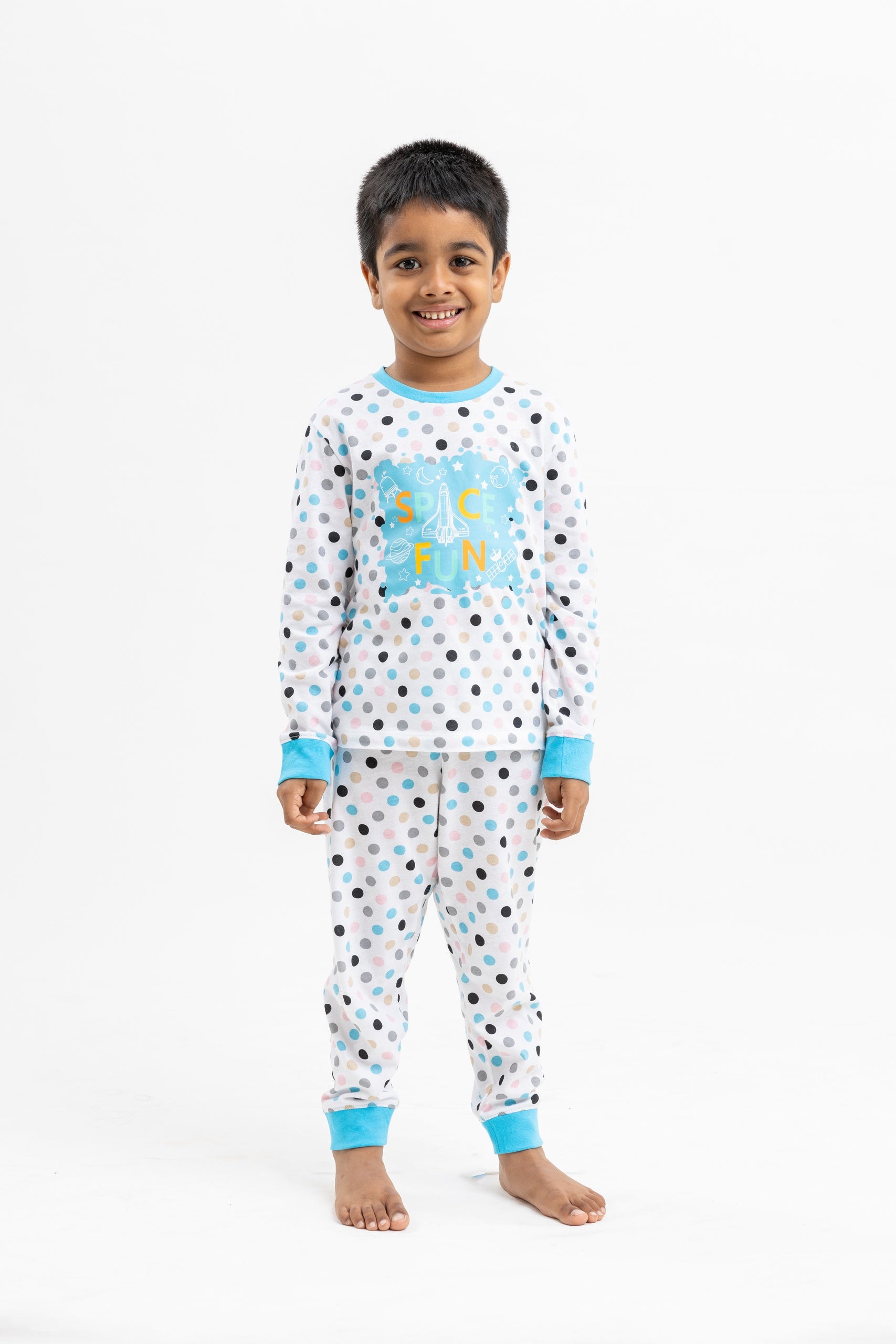 MACKLY BOYS' SPACE FUN PJ SET