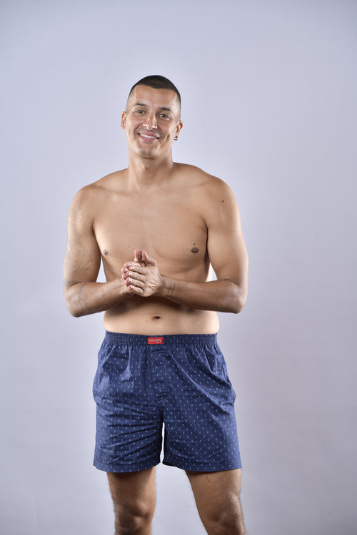 COTTON WOVEN 2 PACK BOXER SHORTS