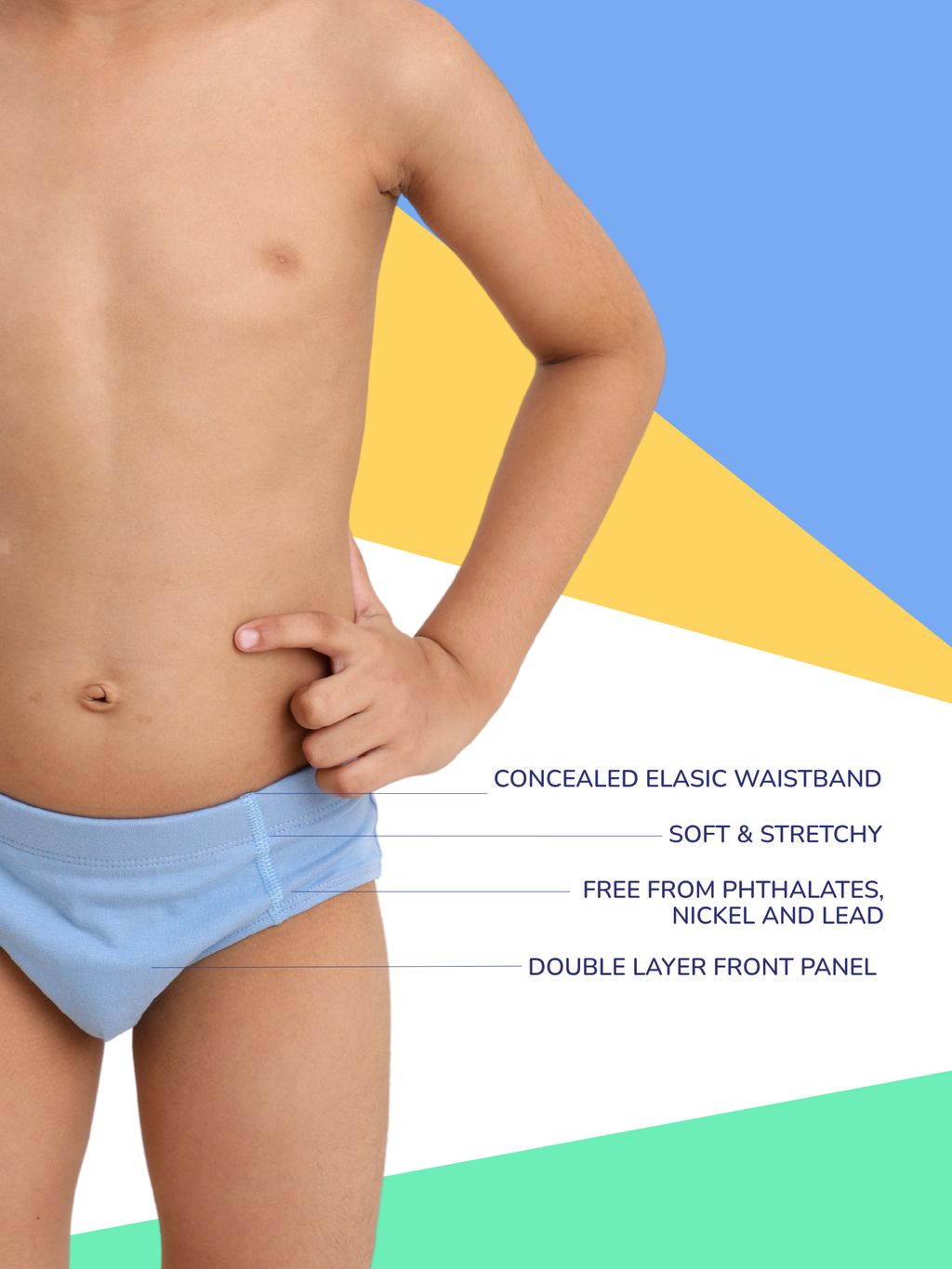 CHAMP PUP BOYS BRIEF – 3 PACK