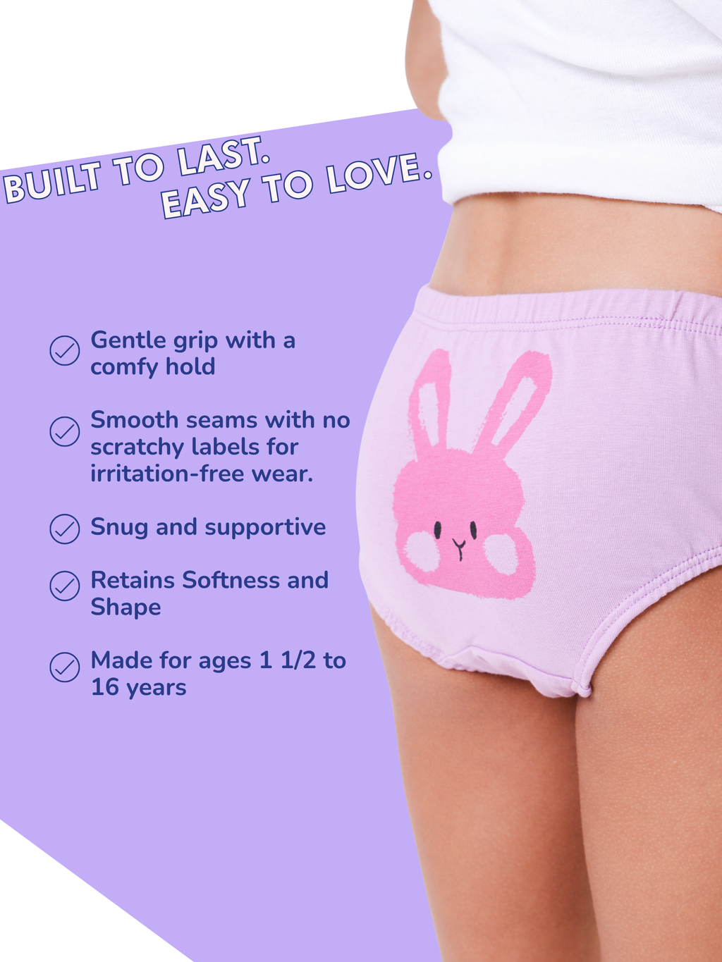 UNICORN BLOSSOM CLASSIC FIT BRIEF - 3 PACK