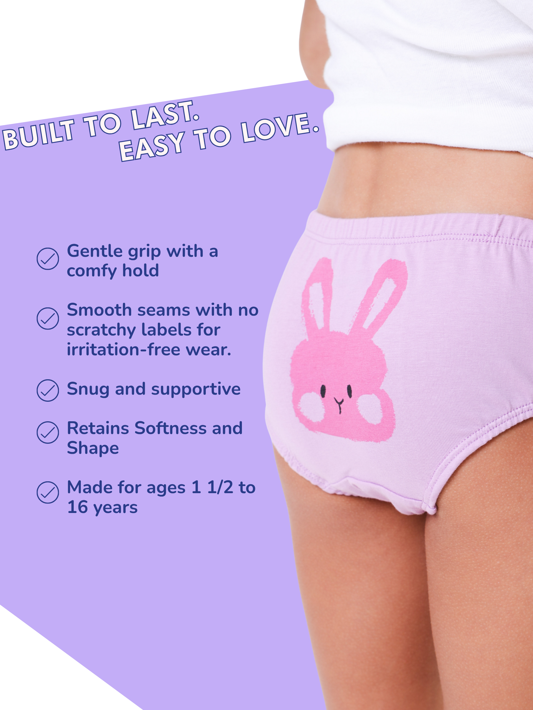 UNICORN BLOSSOM CLASSIC FIT BRIEF - 3 PACK