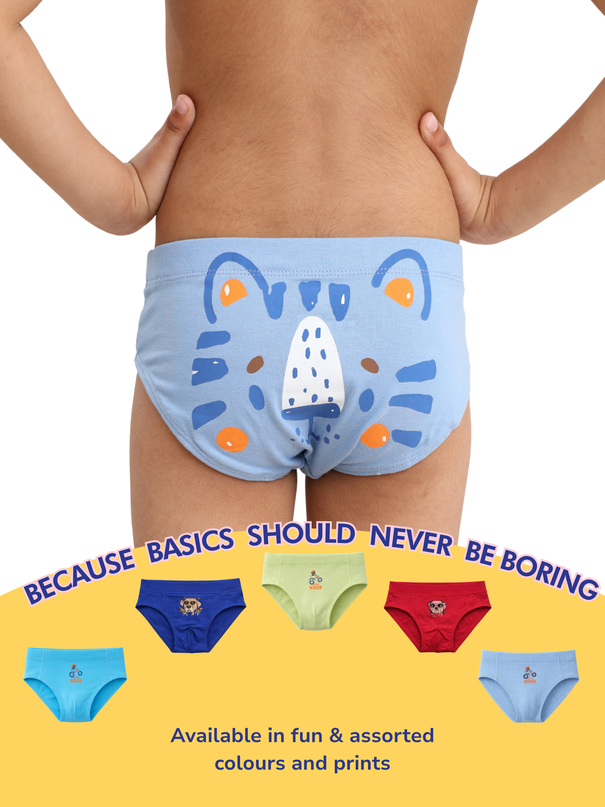 CHAMP PUP BOYS BRIEF – 3 PACK