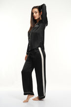 PJ L/S PANT SET - Black