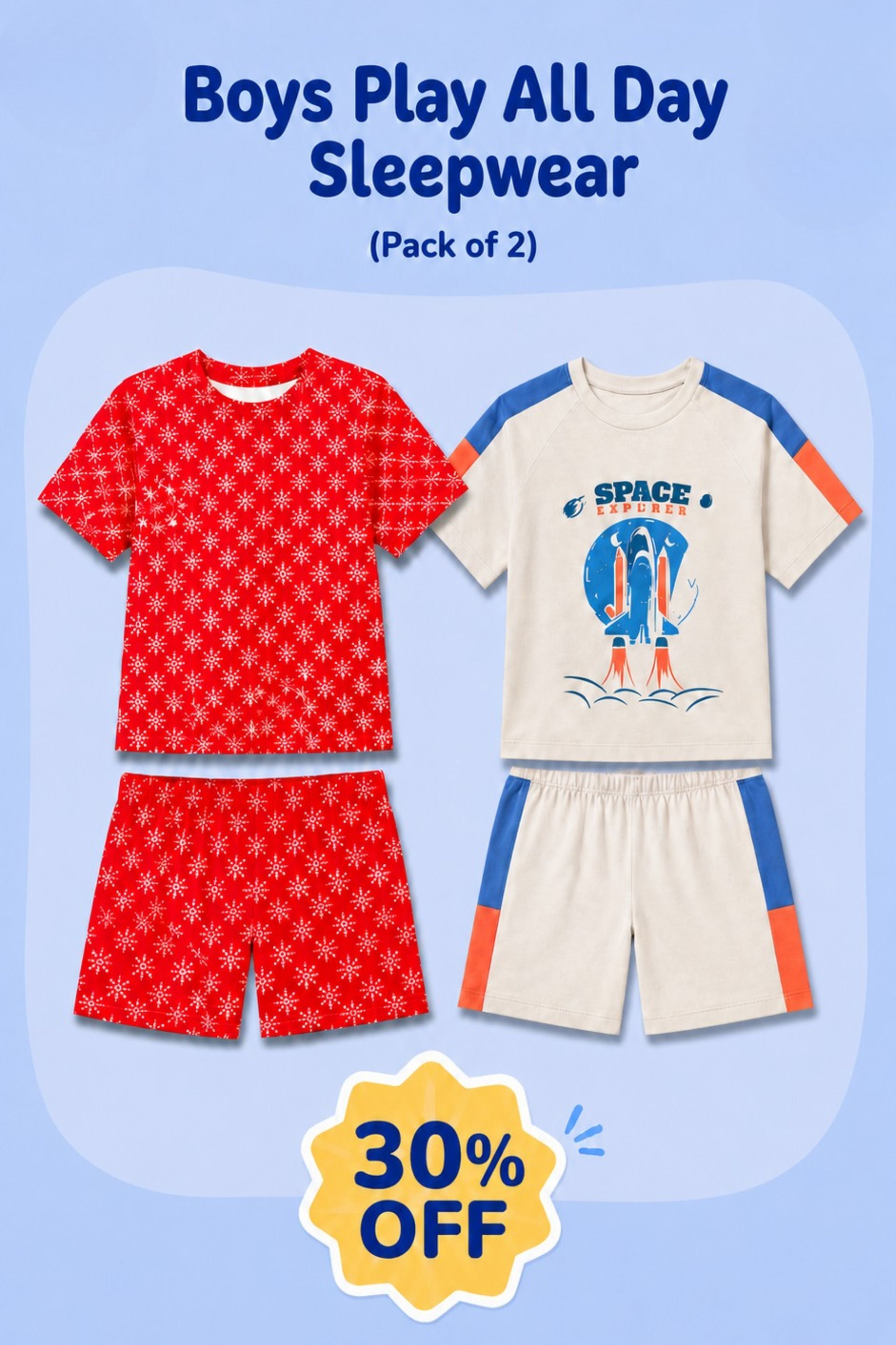 BOYS PLAY ALL DAY SLEEPWEAR