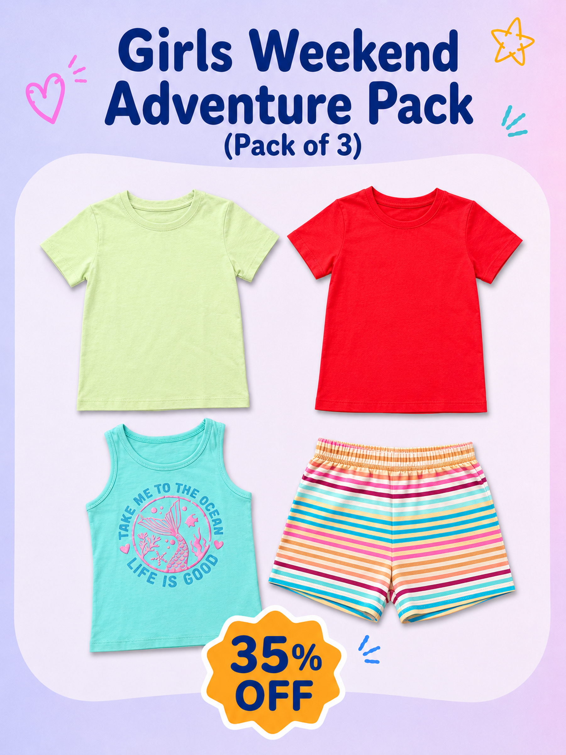 GIRLS WEEKEND ADVENTURE PACK