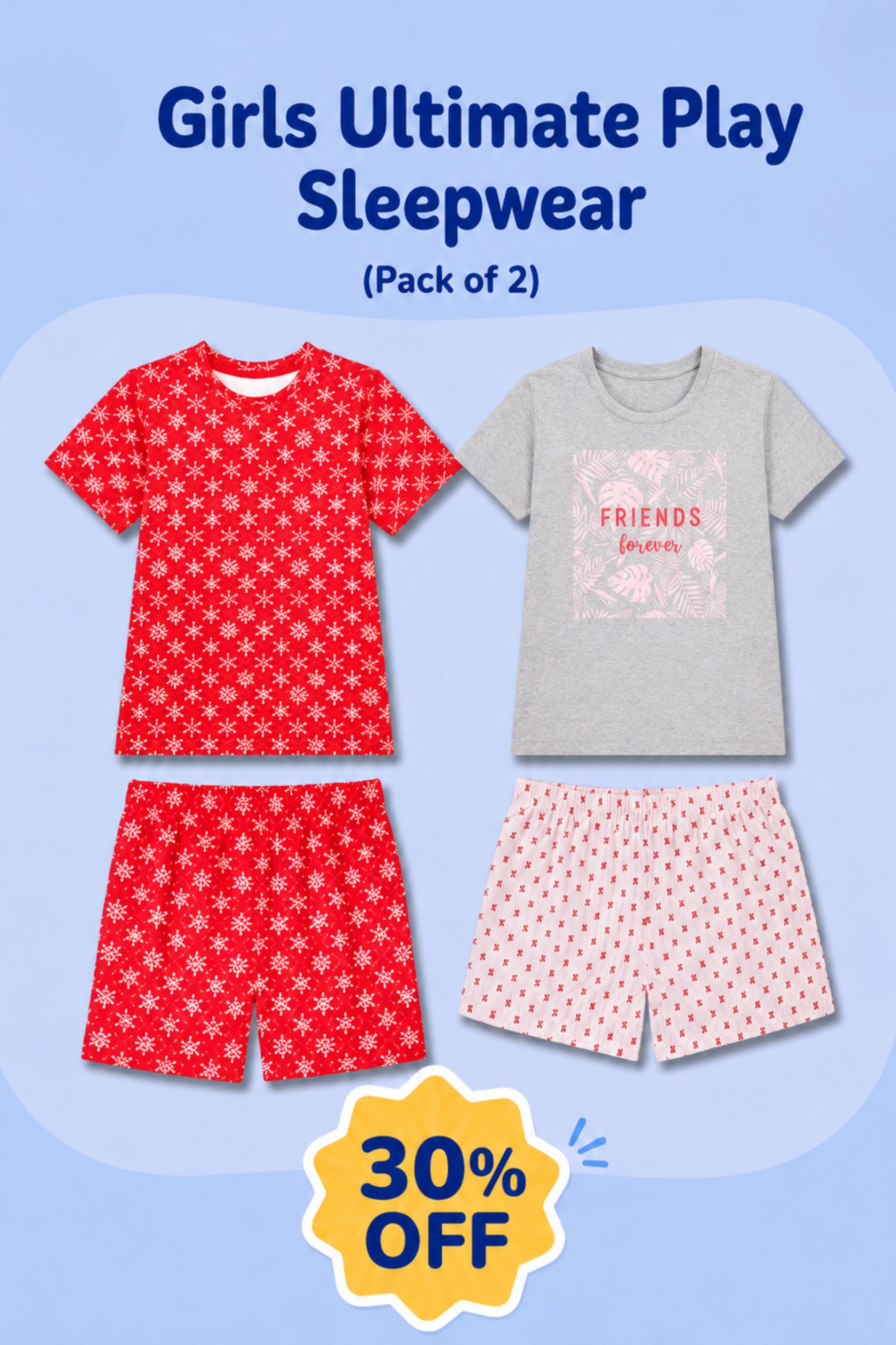 GIRLS ULTIMATE PLAY SLEEPWEAR