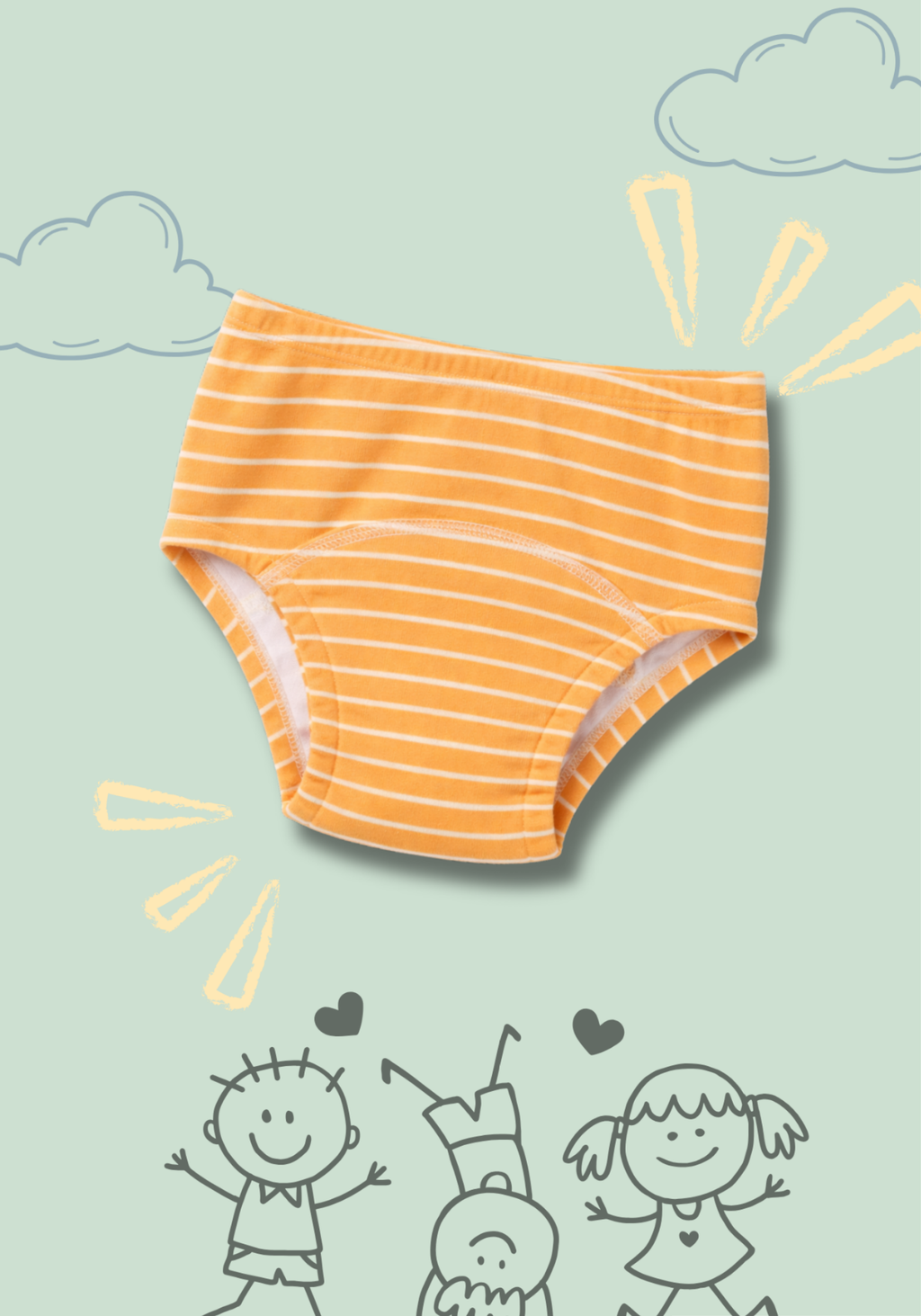 STRIPEE POTTY TRAINING PANTY