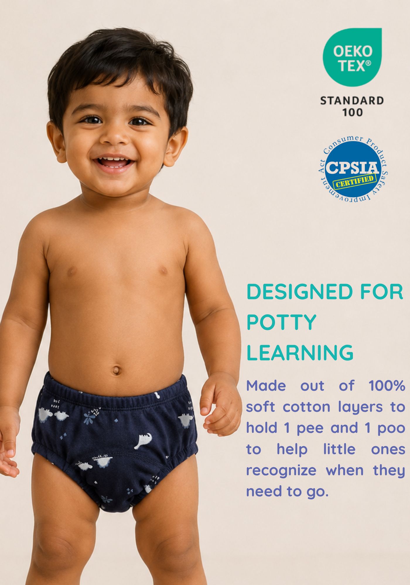 LITTLE EXPLORER POTTY TRAINING PANTY 3 PACK