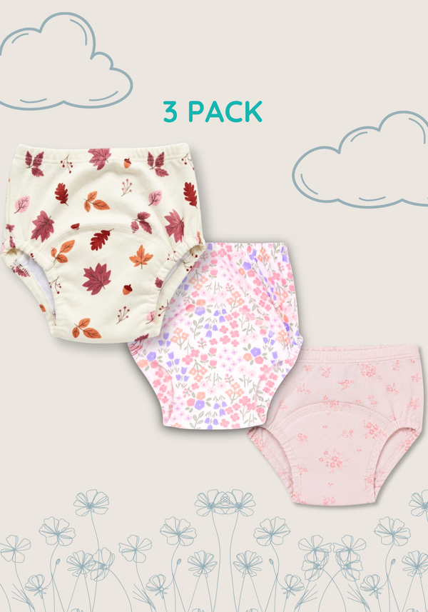 PETAL POP POTTY TRAINNING PANTY 3 PACK