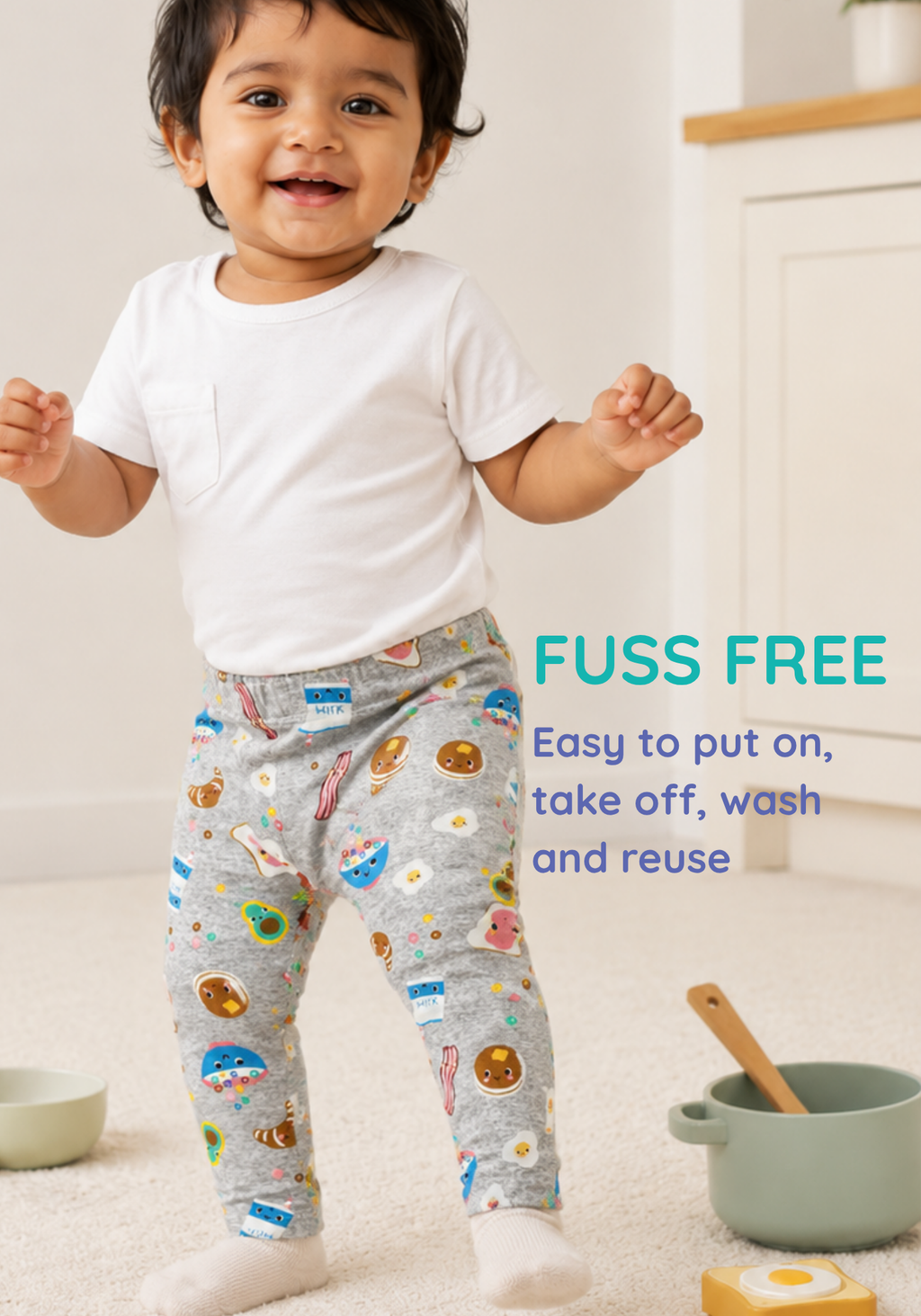 BREAKFAST FRIENDS POTTY TRAINING PANT