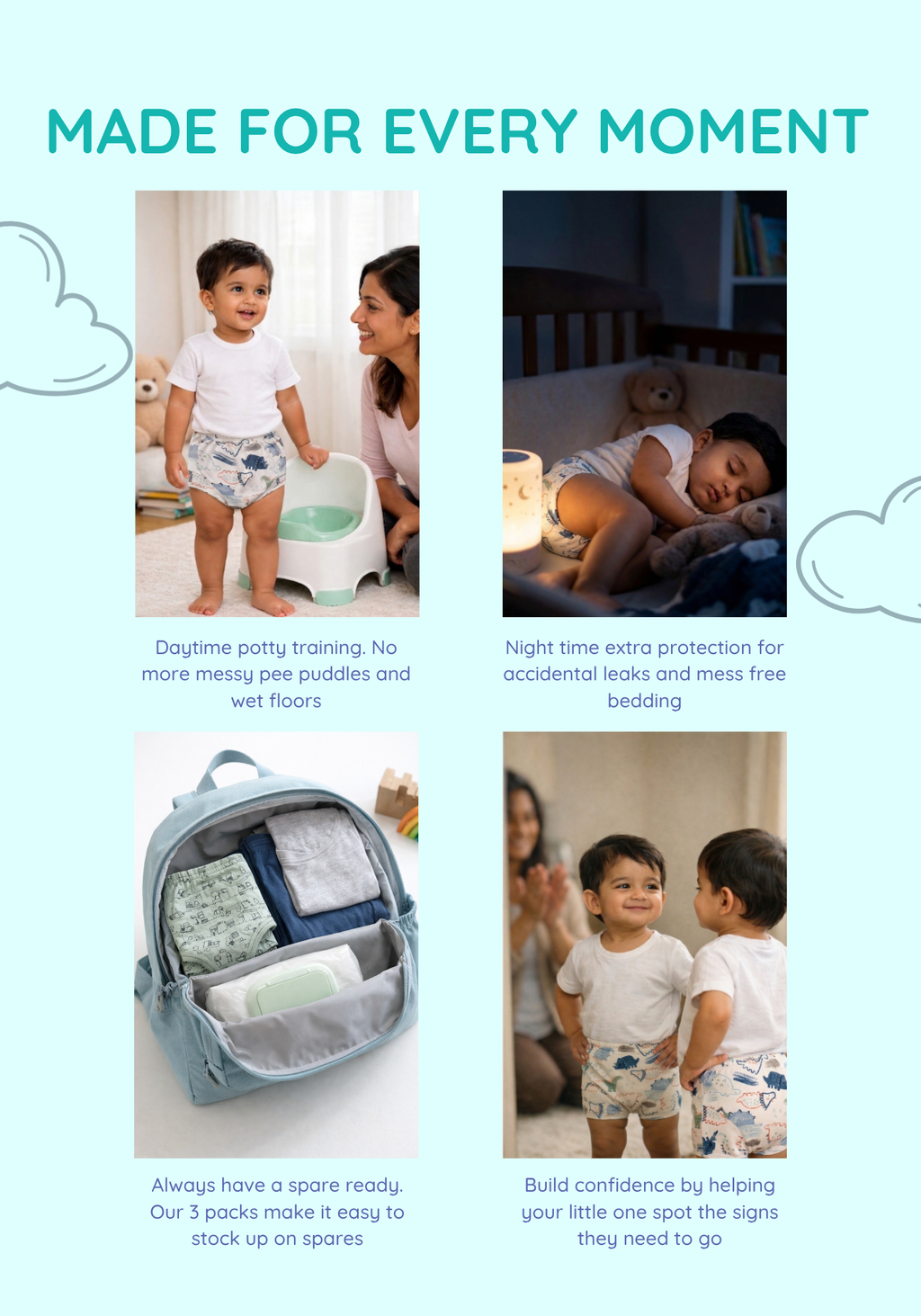 BREAKFAST FRIENDS POTTY TRAINING PANT