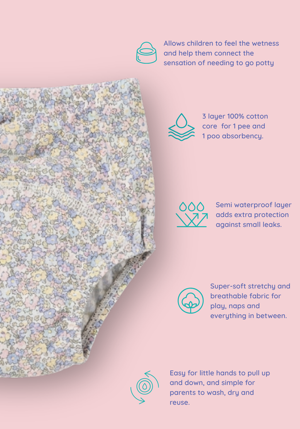 BLOSSY  POTTY TRAINING PANTY