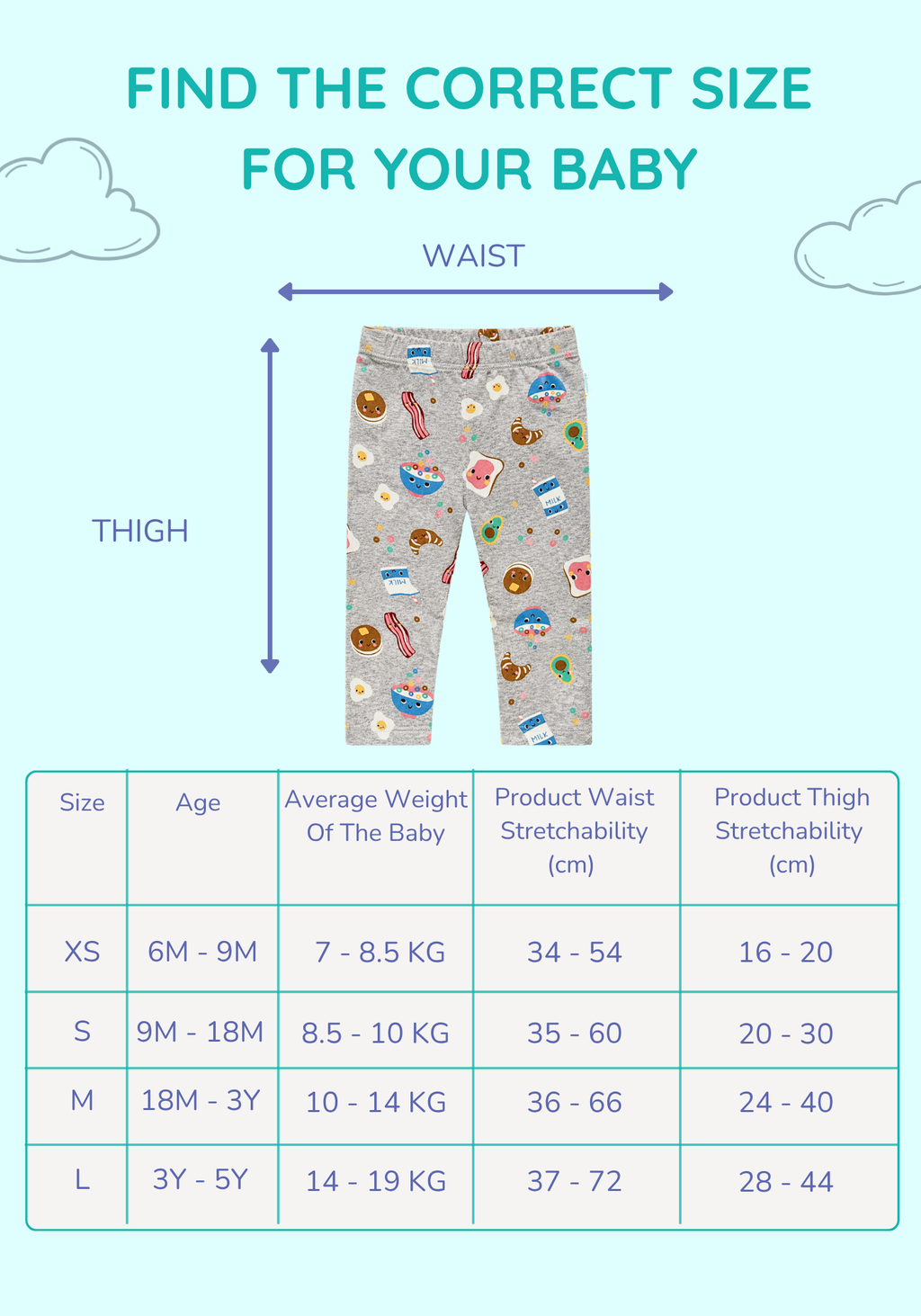 BREAKFAST FRIENDS POTTY TRAINING PANT