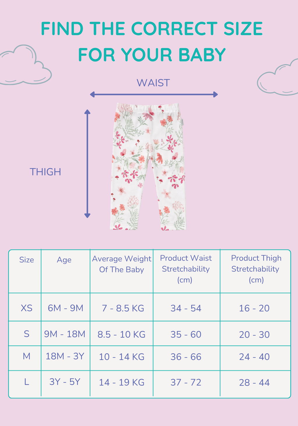 GIRLS BLOOMING POTTY TRAINING PANT