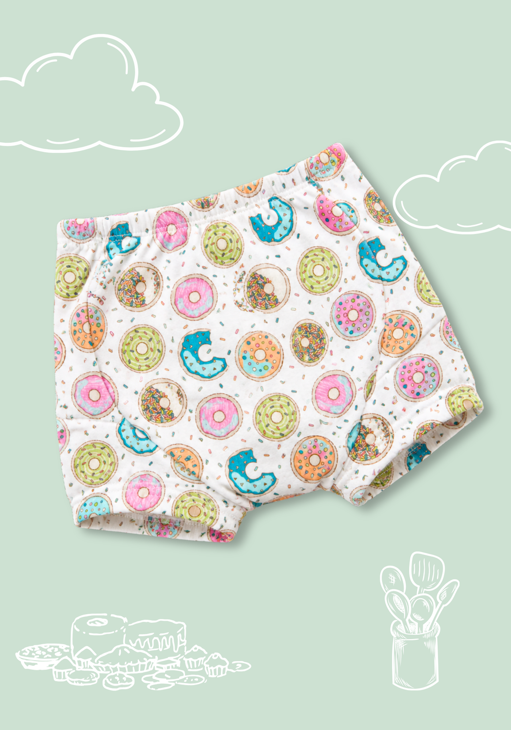 DONUT POTTY TRAINING SHORT
