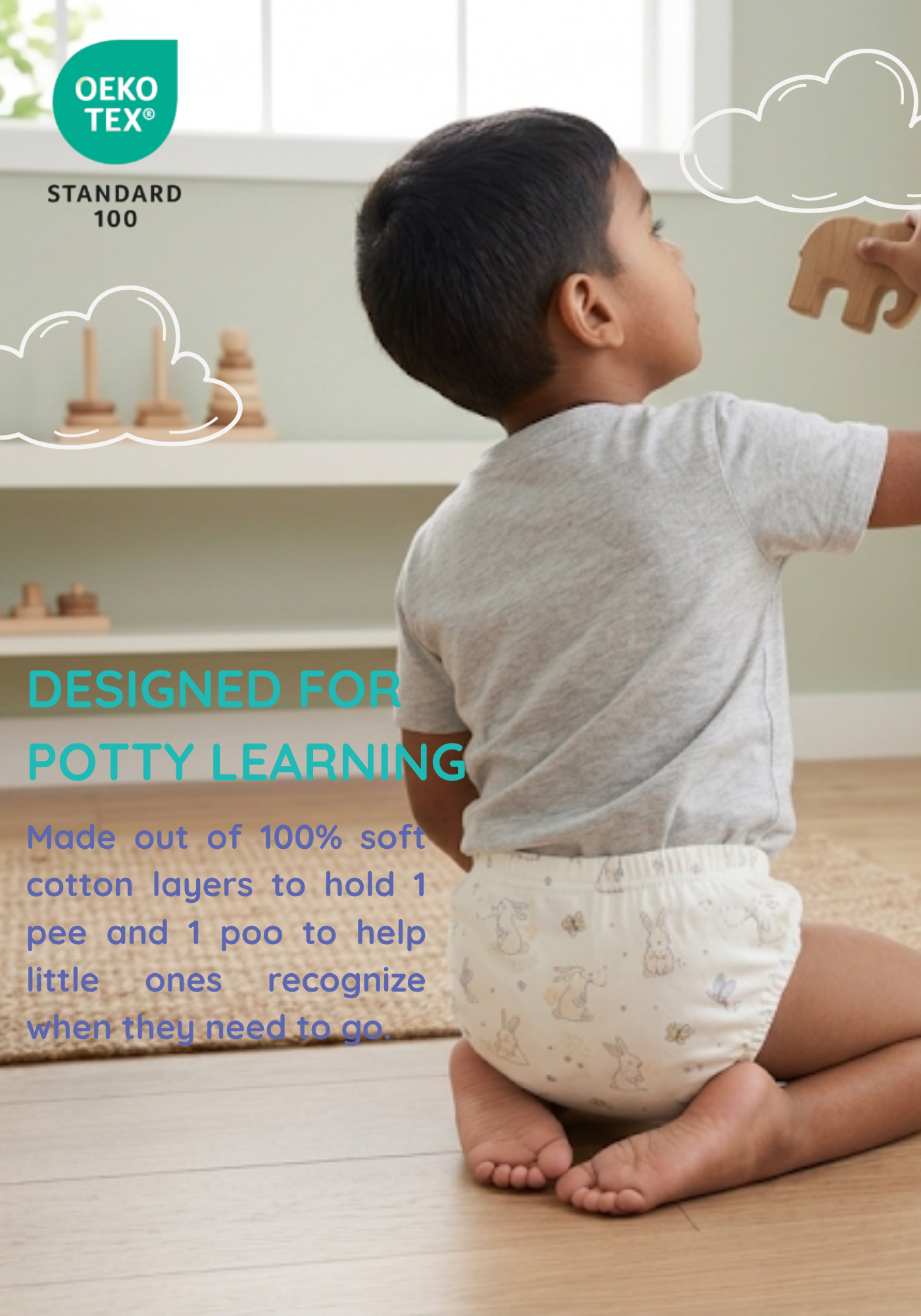 BLOSSOM DREAMS POTTY TRAINNING PANTY 3 PACK