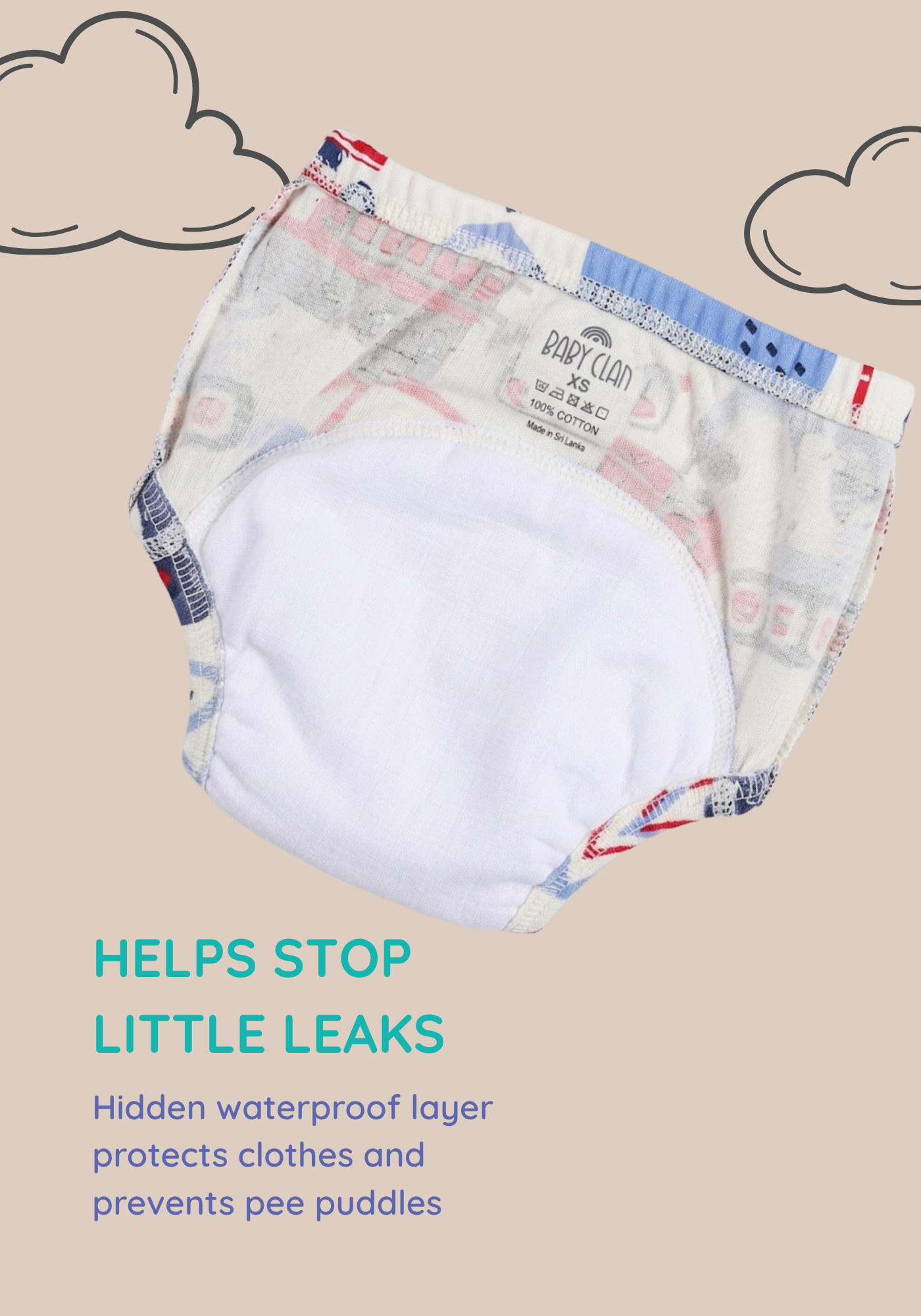 LITTLE EXPLORER POTTY TRAINING PANTY 3 PACK