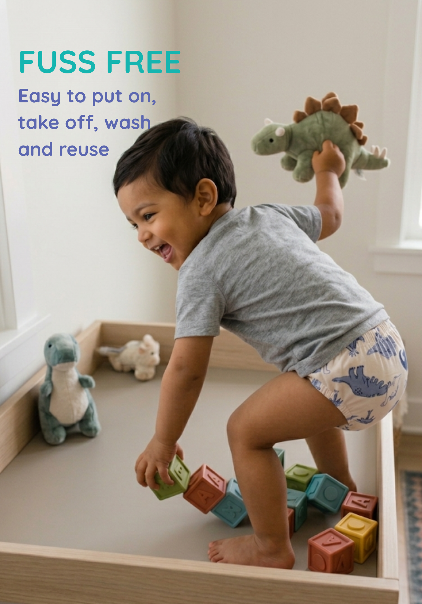 ROAR AND PLAY POTTY TRAINNING PANTY 3 PACK