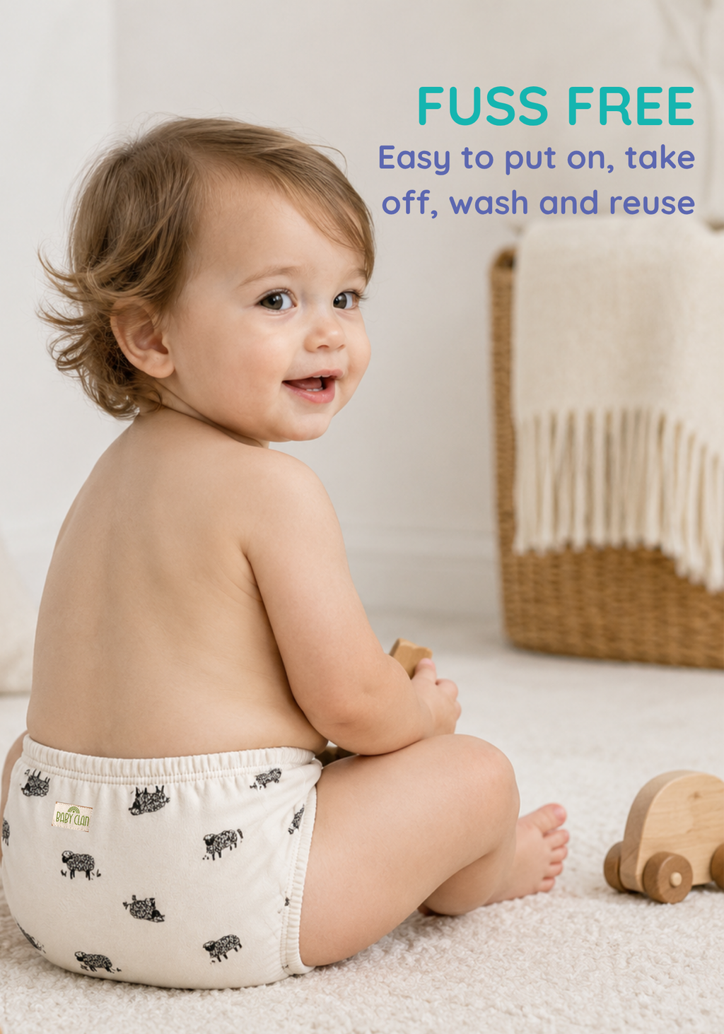 TINY TAILS 3 PACK POTTY TRAINING SHORTS
