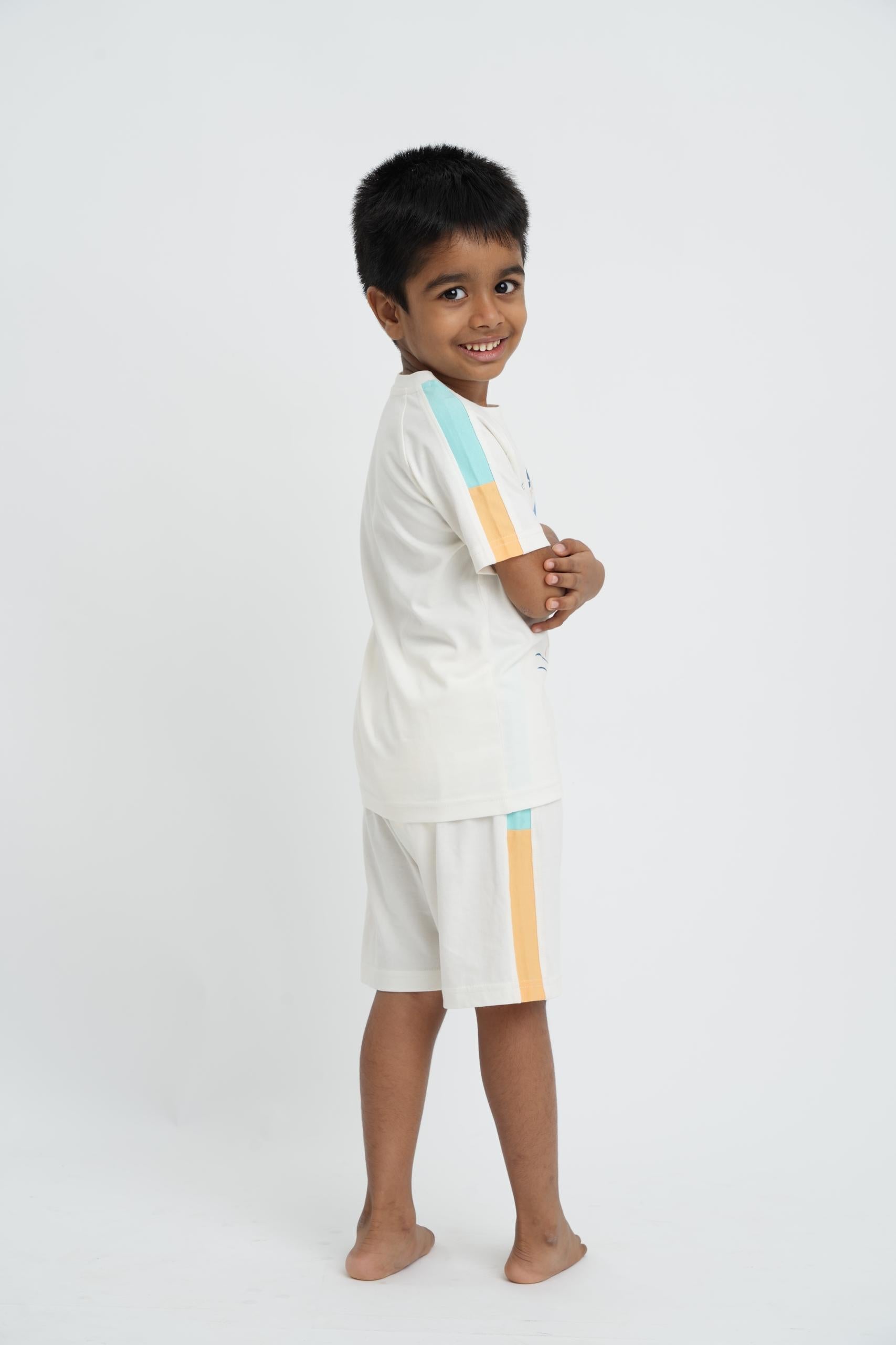 SPACE JOURNEY BOYS' PAJAMA SET