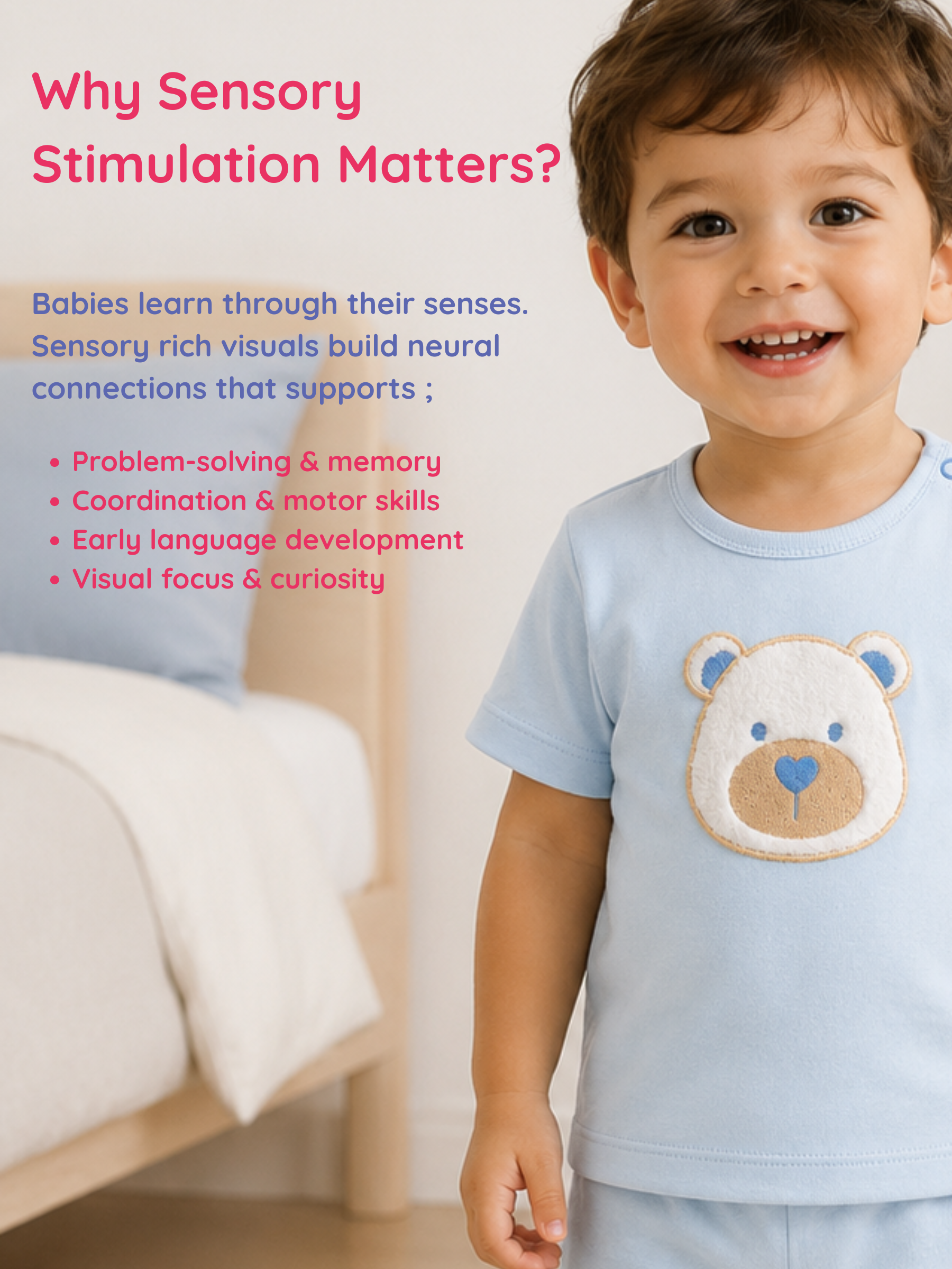 CUDDLY BEAR SHORT SET