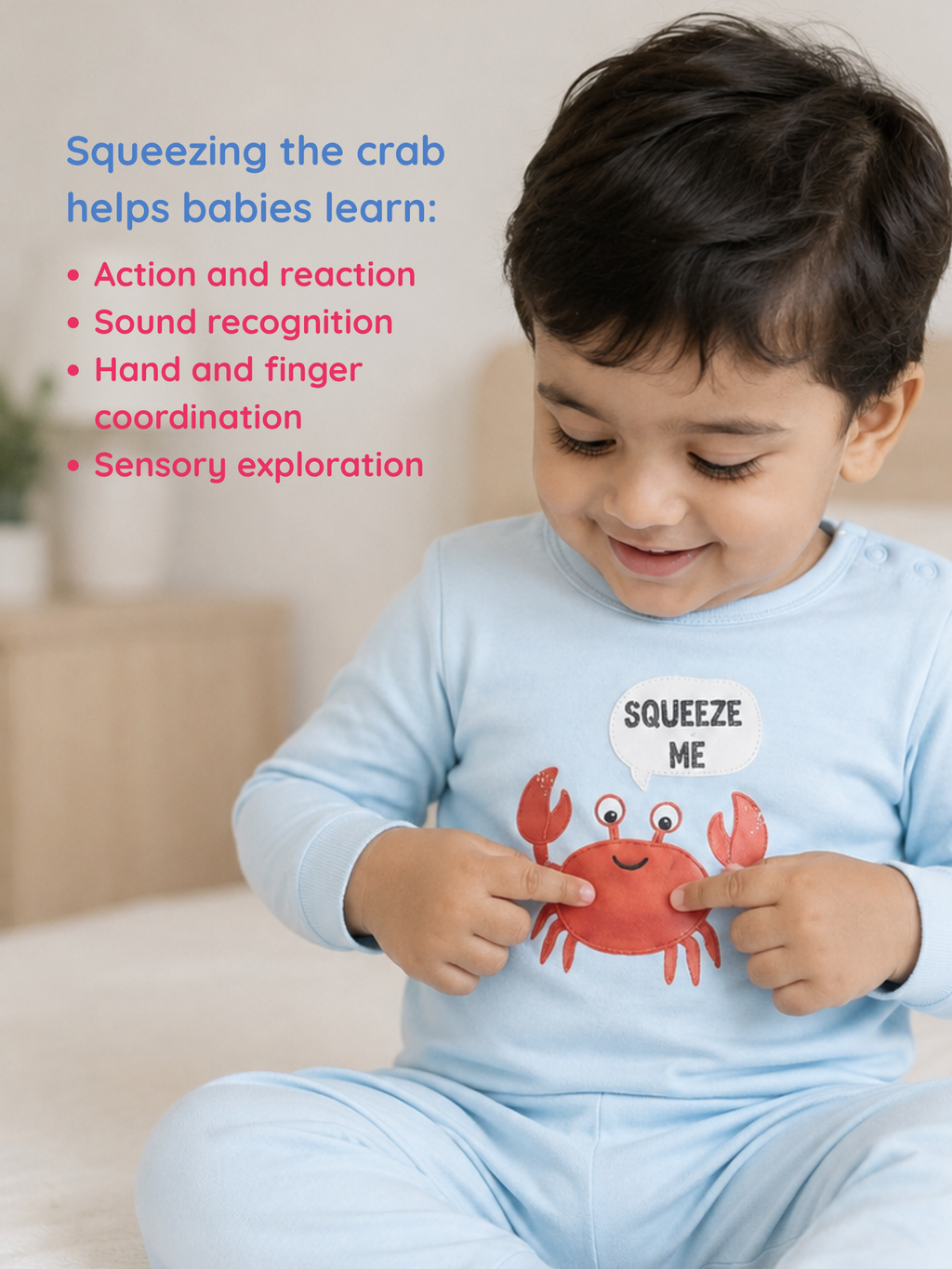 CRAB SQUEEZE LONG SLEEVE PANT SET