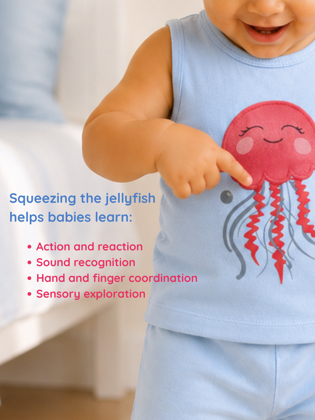 SQUEEZY JELLYFISH SLEEVELESS SHORT SET