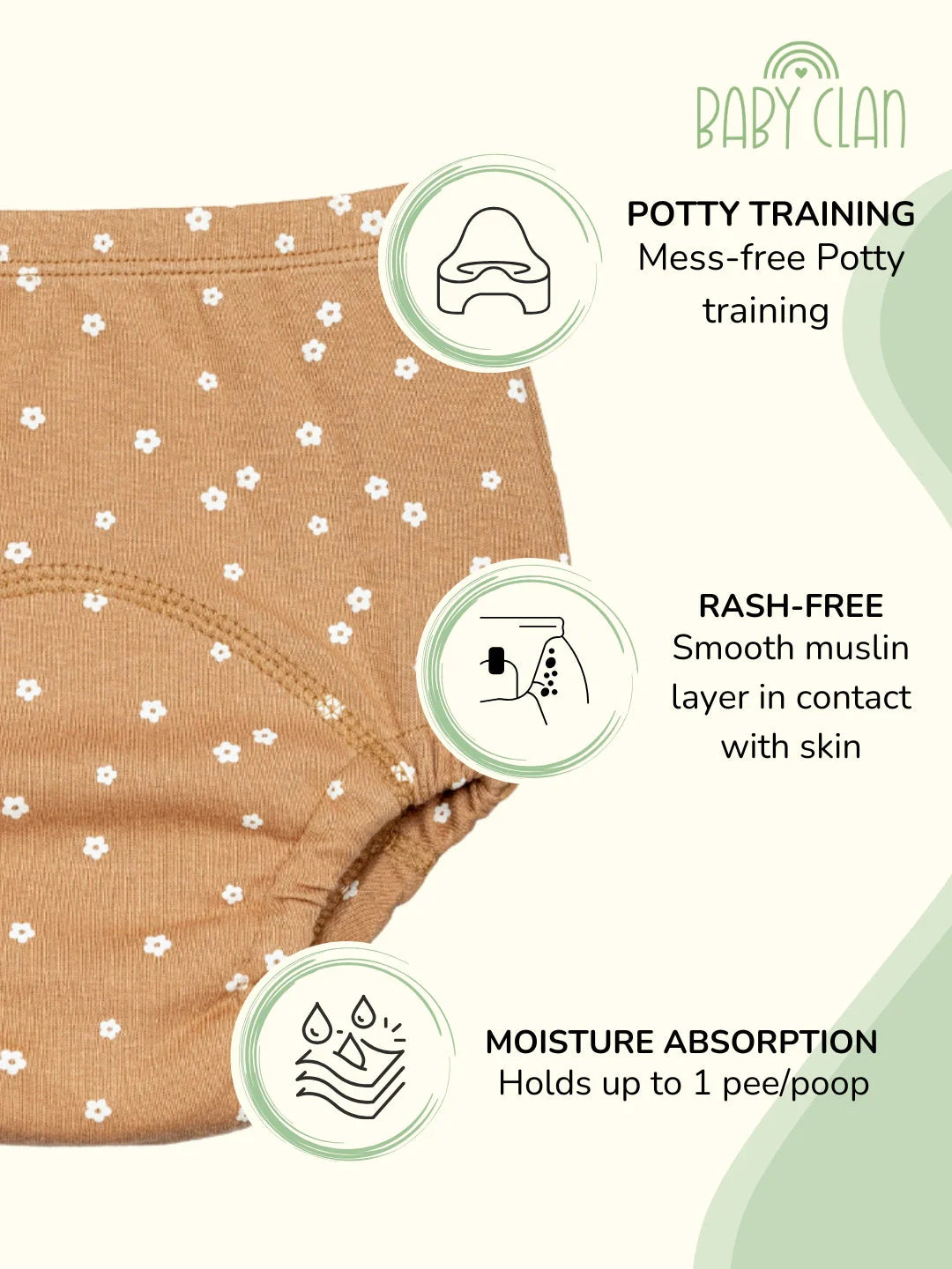 CUTE  POTTY TRAINING PANTY 3PACK
