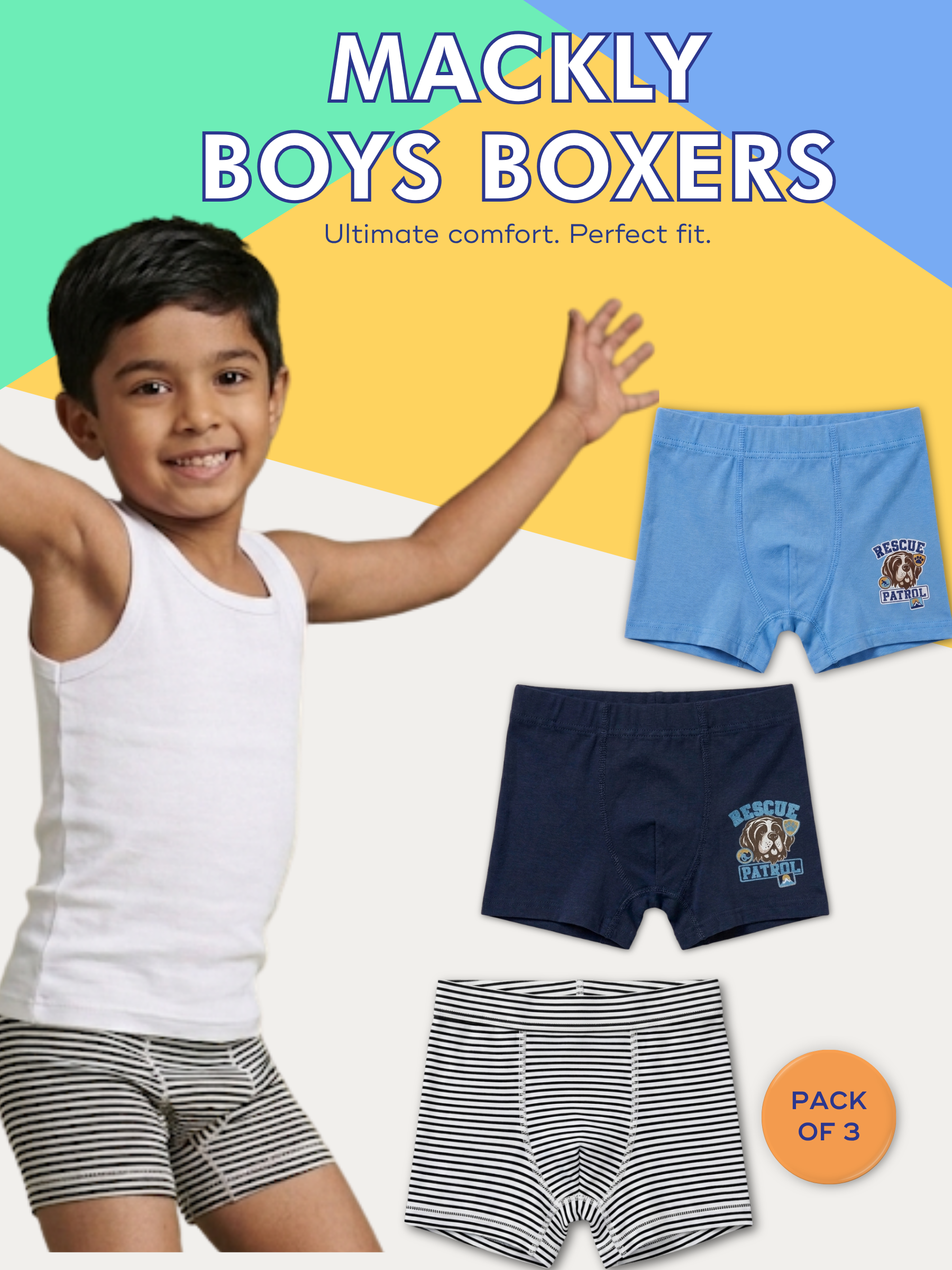 RESCUE PATROL BOYS BOXER