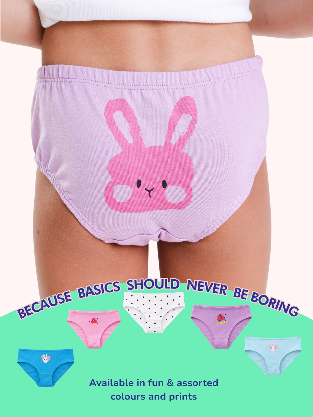 MERMAID GIRLS CLASSIC FIT BRIEF