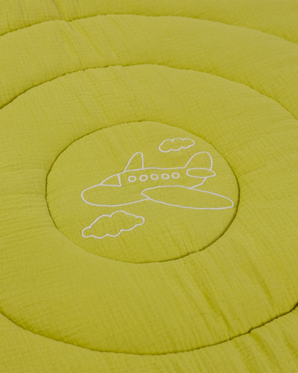 Baby Essential Green Muslin Play Mat