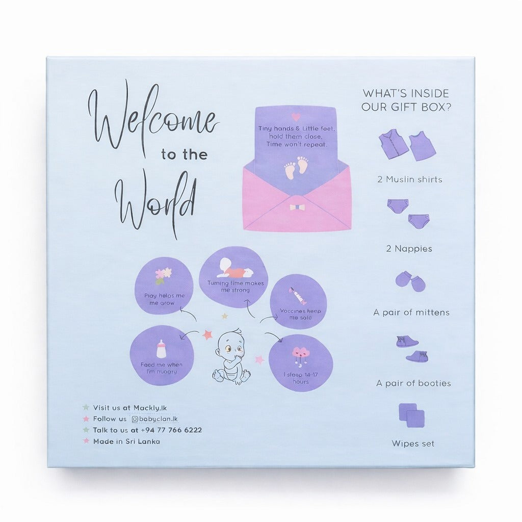 GIRLS NEWBORN GIFT BOX