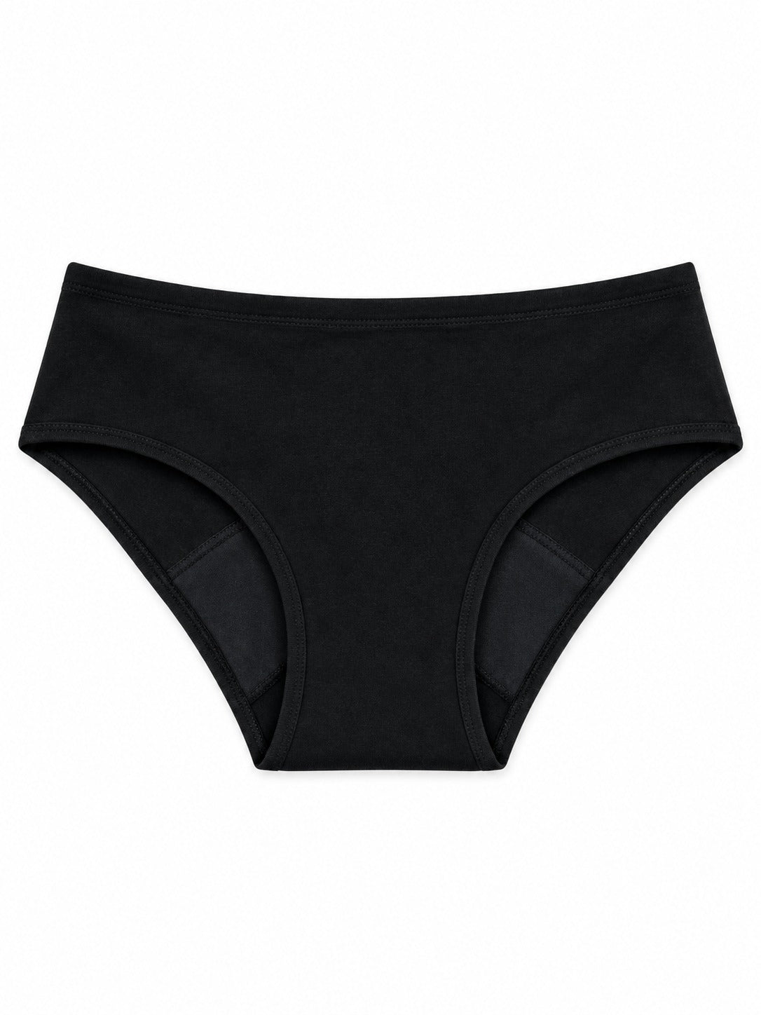 BLACK LEAK PROOF UNDERWEAR
