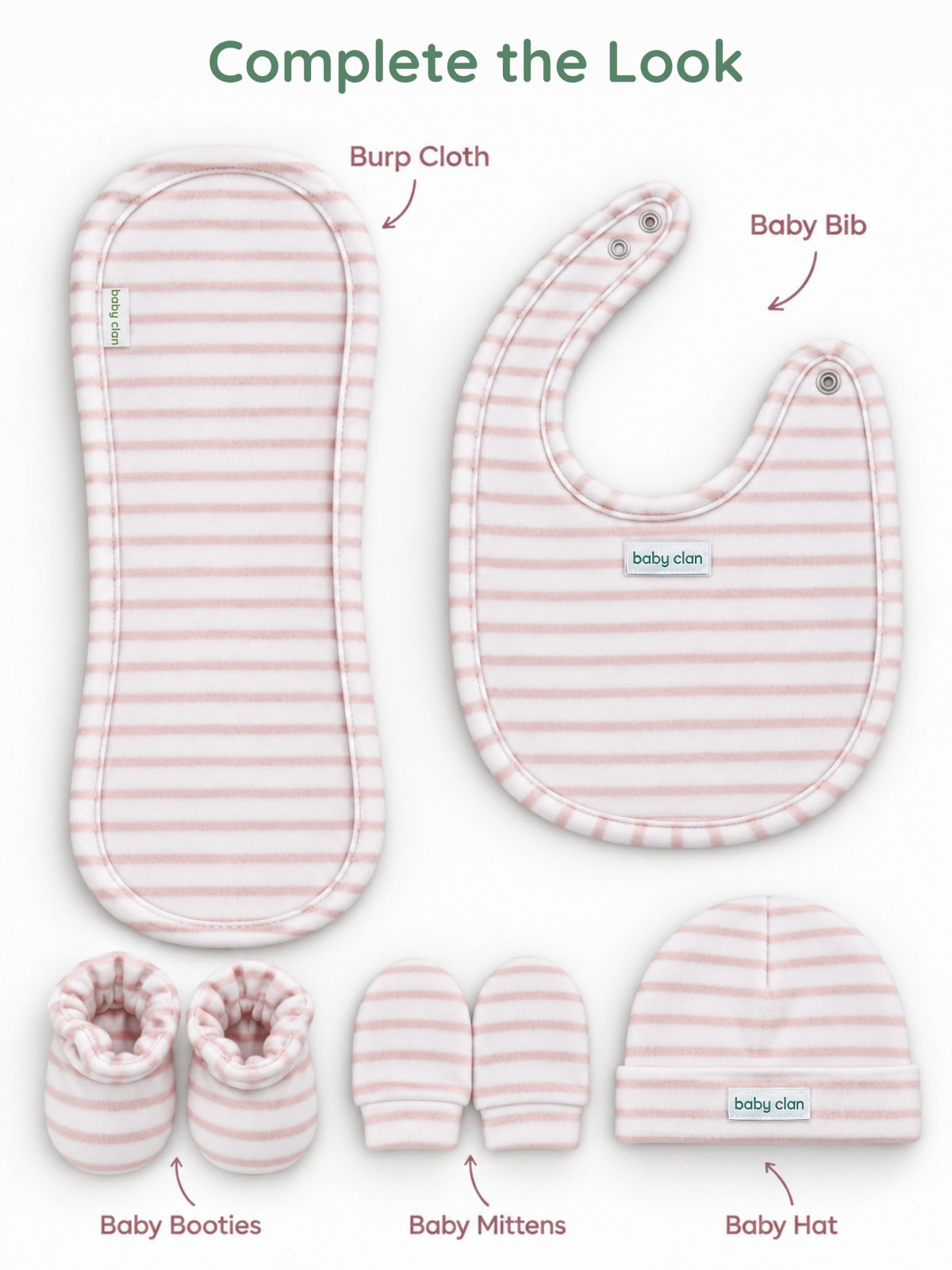 SWEET STRIPE BIB