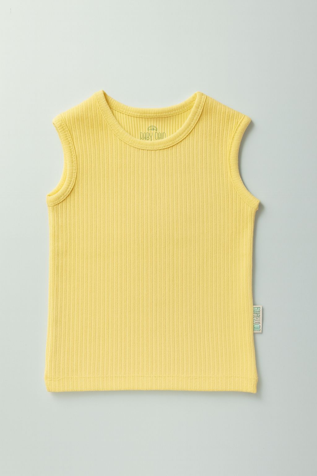 YELLOW POINTELLE VEST