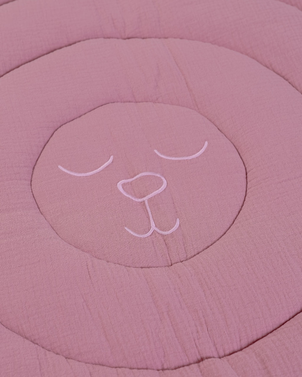 Baby Essential Pink Muslin Play Mat