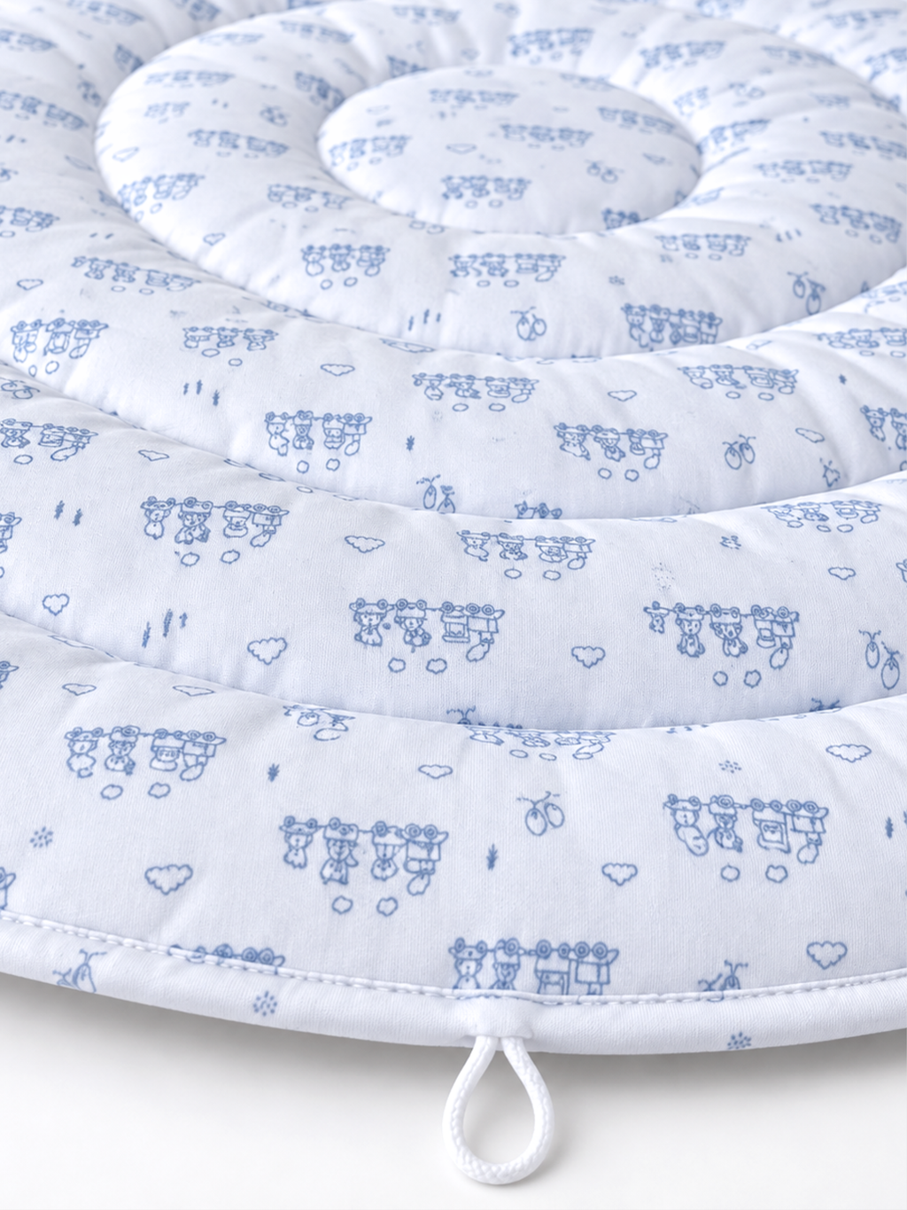 BLUE TRAIN PLAY MAT