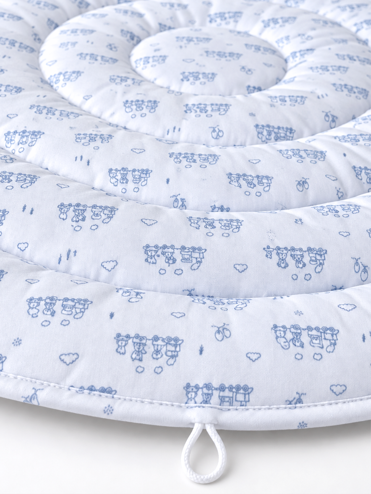 BLUE TRAIN PLAY MAT