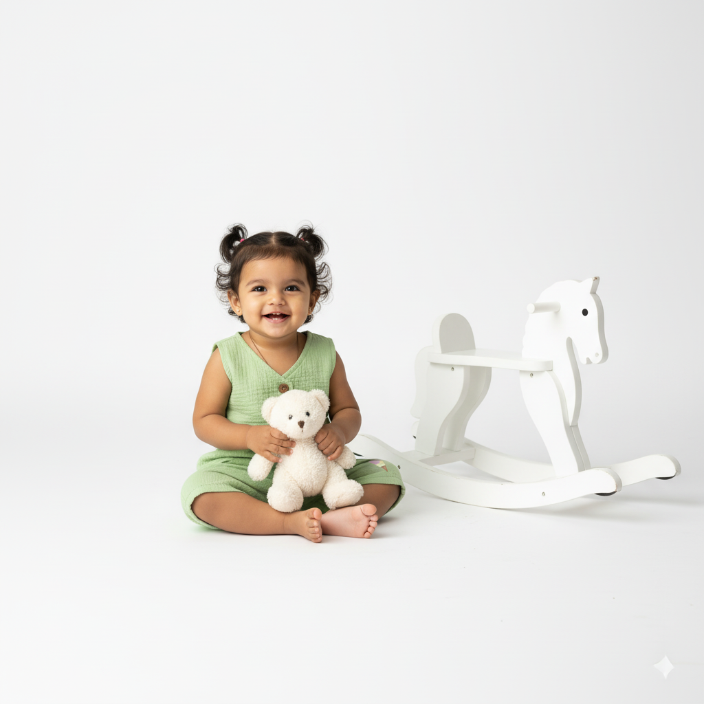 ICE CREAM GIRLS MUSLIN SHORT SET