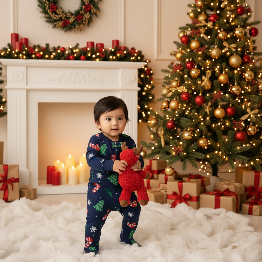PEPPERMINT PINES BODYSUIT