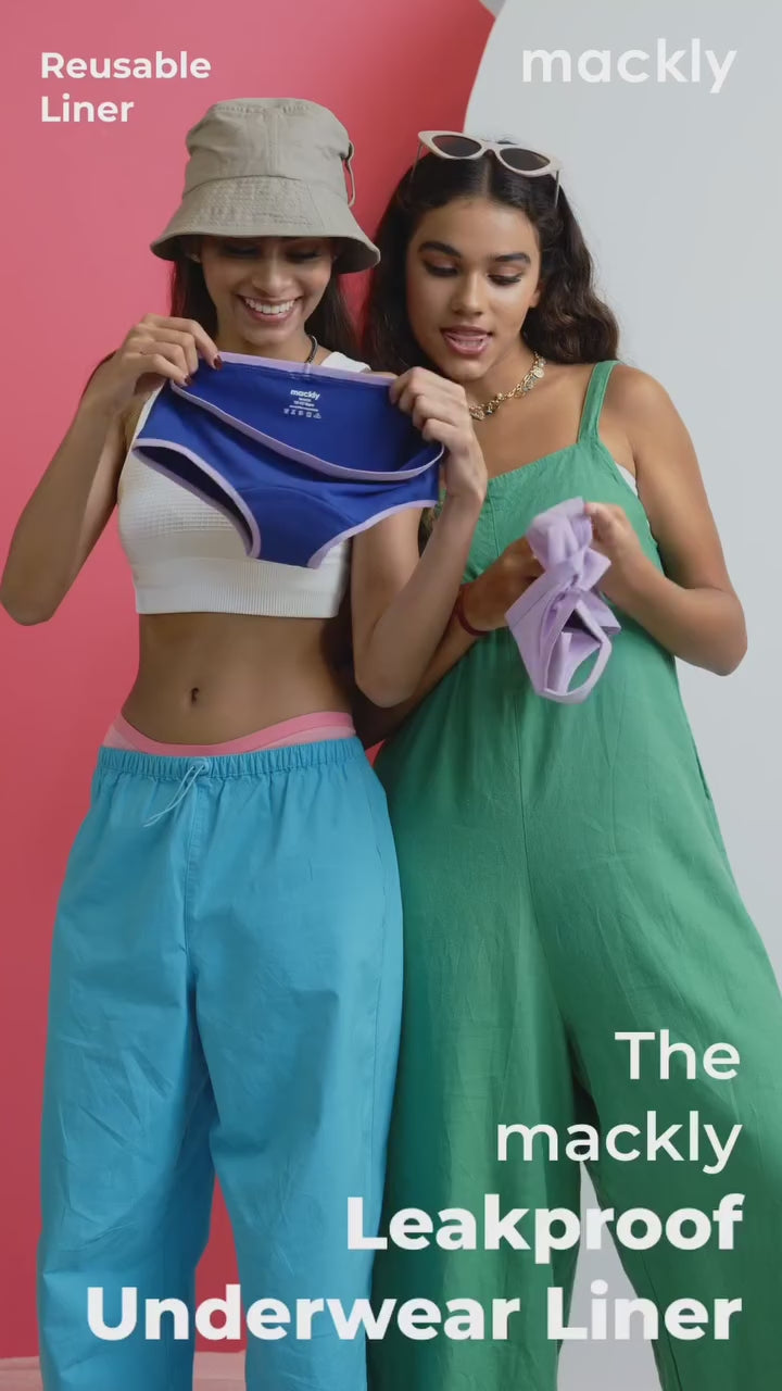 රෝස පැහැති කාන්දු නොවන යට ඇඳුම් - වියළිව, නැවුම්ව සහ විශ්වාසයෙන් සිටින්න.