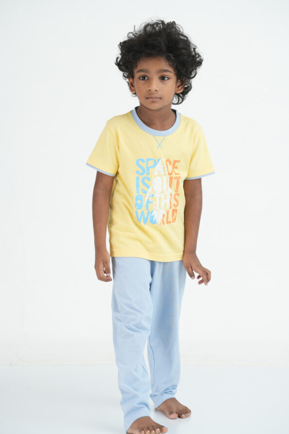 SPACE IS OUT OF THIS WORLD,cute and comfy sleepwear for children, Kids' sleepwear designed for a good night's sleep, Cozy and comfortable sleepwear for kids