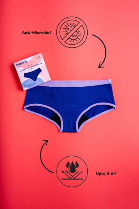 MACKLY LEAK PROOF PANTY LINER, leak proof underwear sri lanka