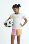 Goal Getter PJ Set – Lycra Jersey Top & Color Block Shorts with Embroidery (4)