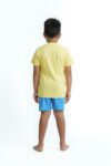Monster Racing PJ Set – 100% Cotton Short Sleeve Top & Shorts with Insert Elastic Waistband – Mackly.lk (1)