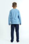 Playing Games Boys PJ Set – Cotton Long Sleeve Top & Pants with Puff Print (5)