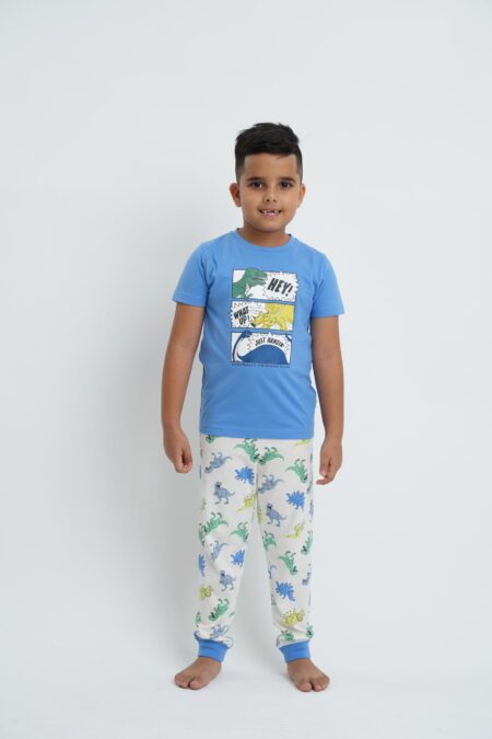 DINO EXPERT BOYS PAJAMA SET